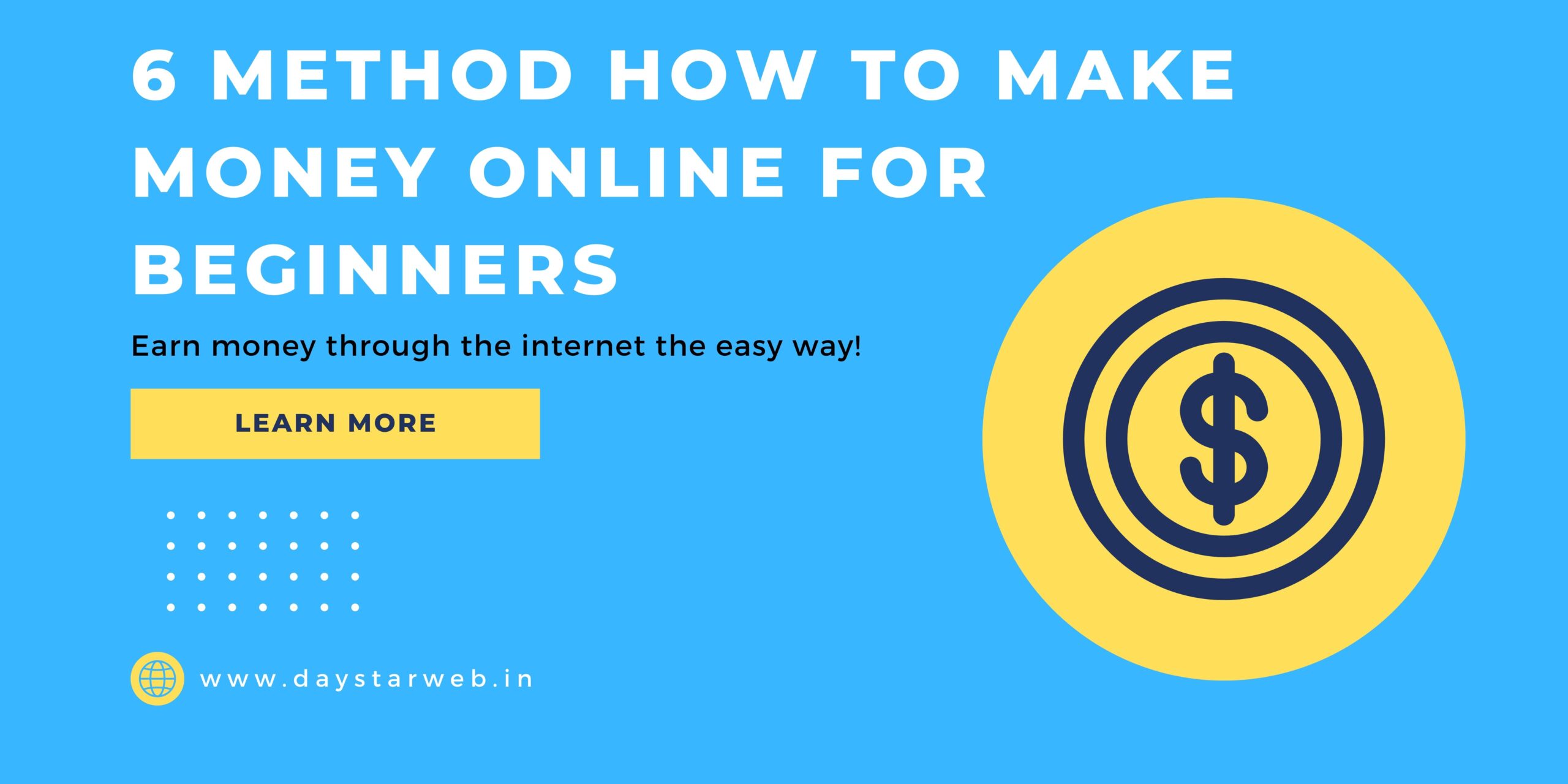 Make money online for beginners